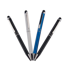 Advertising promotional aluminum customized twist stylus pen with company logo